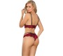 Subblime Sets SUBBLIME SET - TWO PIECES SET LACE TOP AND PANTIES S/M