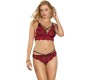 Subblime Sets SUBBLIME SET - TWO PIECES SET LACE TOP AND PANTIES S/M