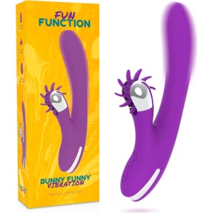 Fun Function Vibrators ar klitora stimulātoru