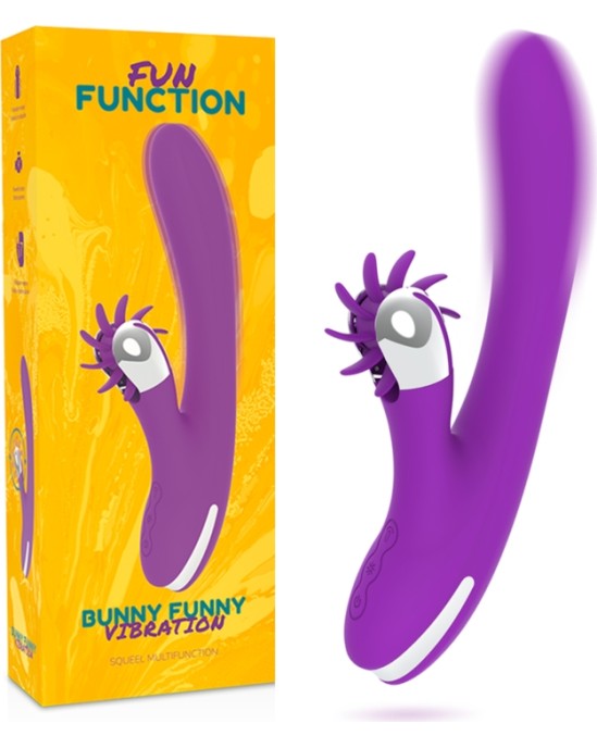 Fun Function Vibrators ar klitora stimulātoru