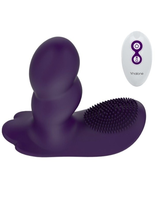NALONE LOLI vibrators ar tālvadības pulti - violetā krāsā