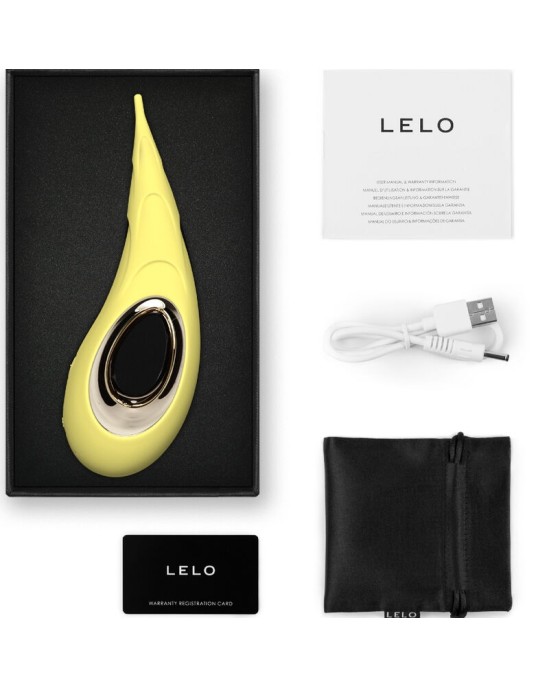 Lelo DOT CRUISE СТИМУЛЯТОР КЛИТОРА ЛИМОННЫЙ СОРБЕТ