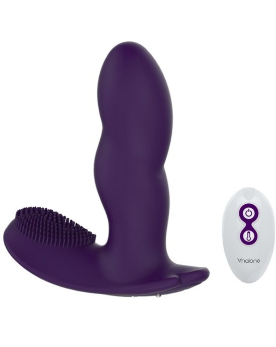 NALONE LOLI vibrators ar tālvadības pulti - violetā krāsā