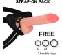 Rock Army Strap-on biksītes ar šķidrā silikona Dildo 21cm