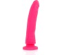 Deltaclub DELTA CLUB - TOYS HARNESS + Dildo rozā SILICONE 17 X 3 CM