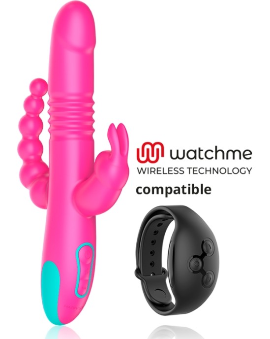 Happy Loky DONALD TRIPLE STIMULATION: ANAL, G-SPOT & CLITORAL WATCHME WIRELESS TECHNOLOGY COMPATIBLE