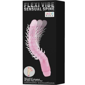 Baile Rotations FLEXI VIBE SENSUAL ПОЗВОНОЧНИК ГИБКИЙ ВИБРАЦИОННЫЙ ФИОЛЕТОВЫЙ 23,5 СМ