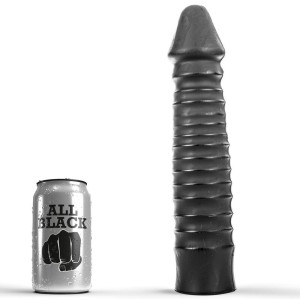 All BLACK Dildo 26 CM