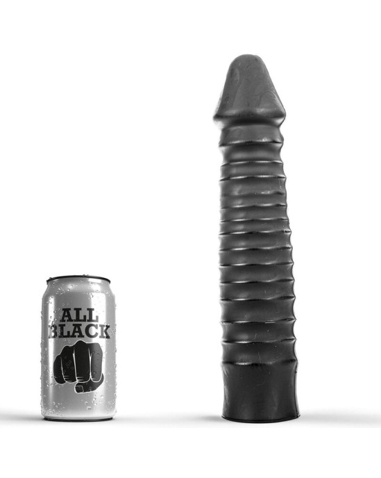 All BLACK Dildo 26 CM