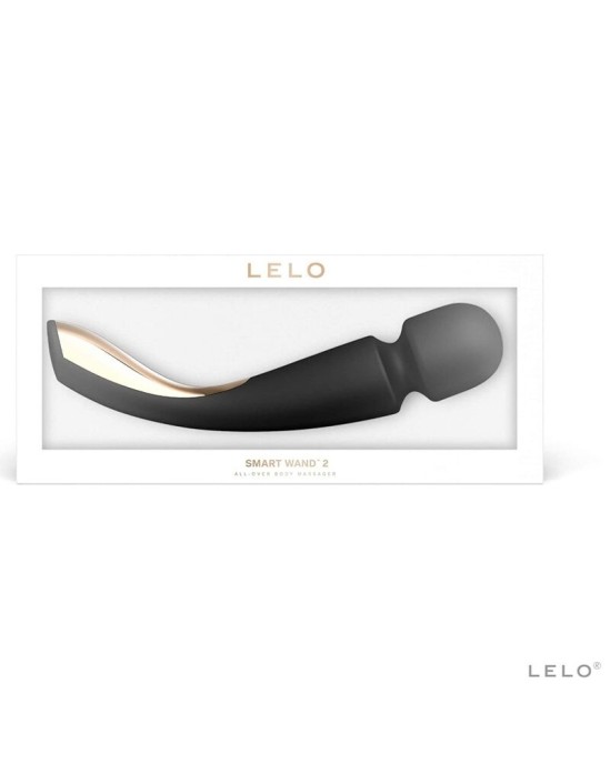 Lelo МАССАЖЕР SMART WAND 2 СРЕДНИЙ ЧЕРНЫЙ