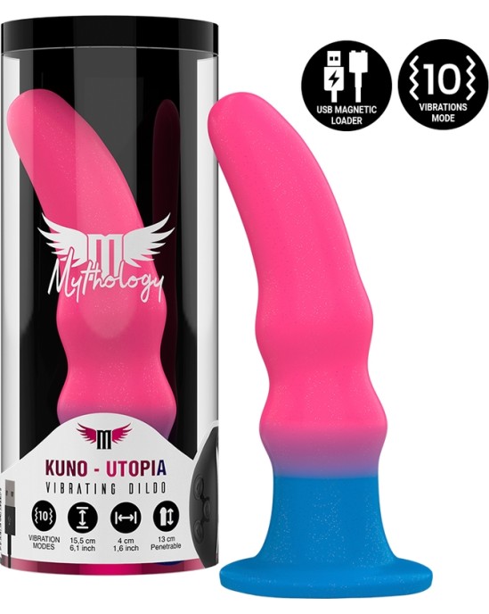 Mythology Fantasy Dildo MYTHOLOGY KUNO UTOPIA Dildo M - VIBRATOR WATCHME WIRELESS TECHNOLOGY COMPATIBLE