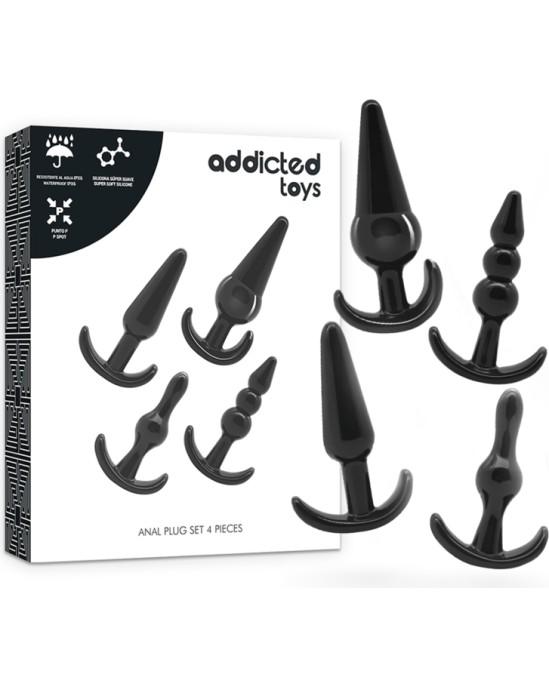 Addicted Toys SET 4 ANAL PLUGS