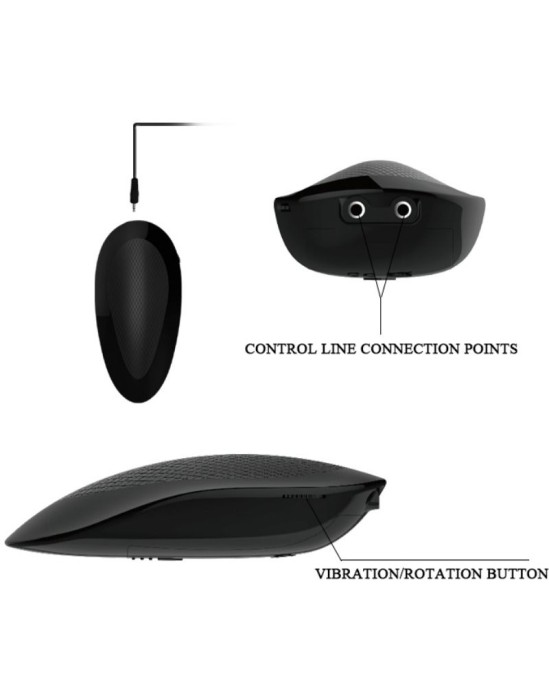 Baile Reālistisks vibrators ar rotācijas funkciju