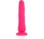 Deltaclub DELTA CLUB - TOYS HARNESS + Dildo rozā SILICONE 17 X 3 CM