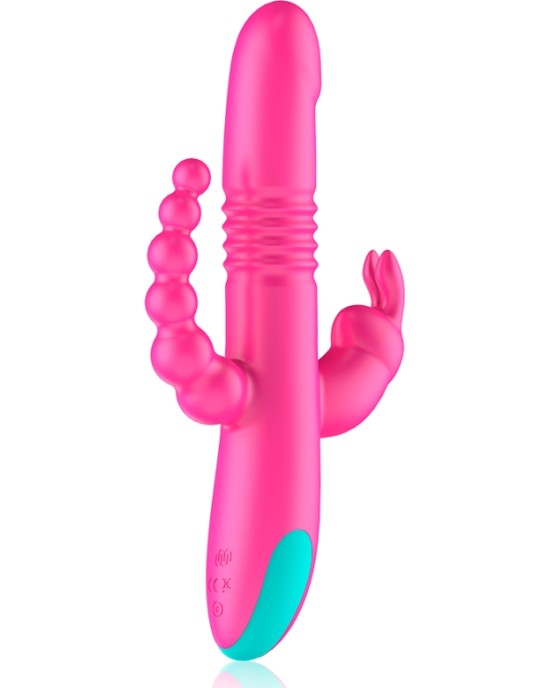 Happy Loky DONALD TRIPLE STIMULATION: ANAL, G-SPOT & CLITORAL WATCHME WIRELESS TECHNOLOGY COMPATIBLE