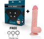 Rock Army Strap-on biksītes ar šķidrā silikona Dildo 21cm