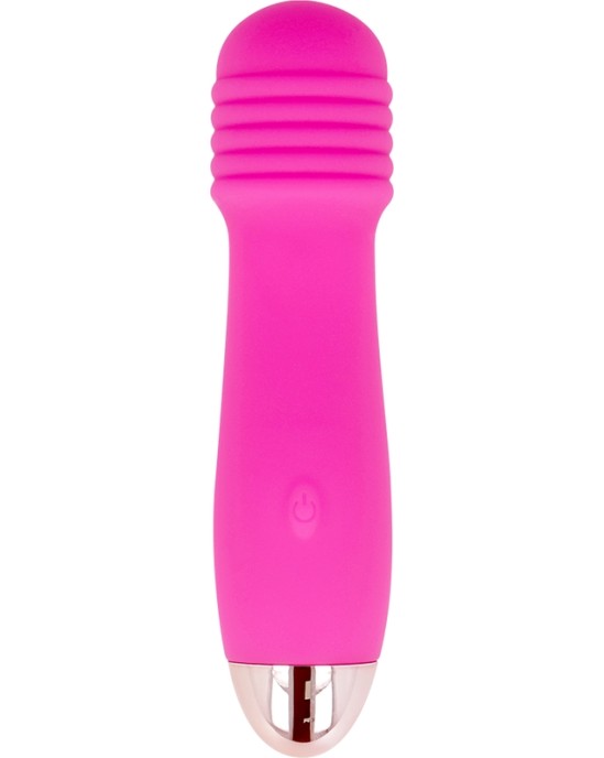 Dolce Vita RECHARGEABLE VIBRATOR THREE rozā 7 SPEEDS