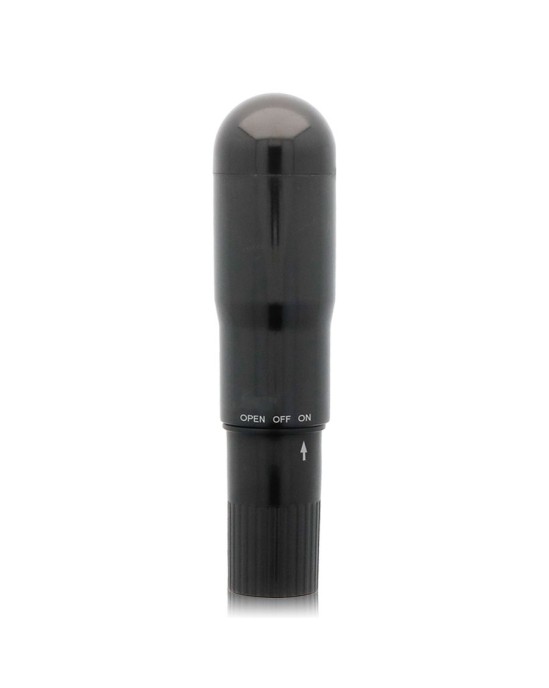 Glossy POCKET VIBRATOR melns