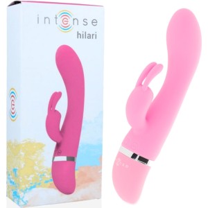 Intense Couples Toys Vibrators ar klitora stimulātoru rozā