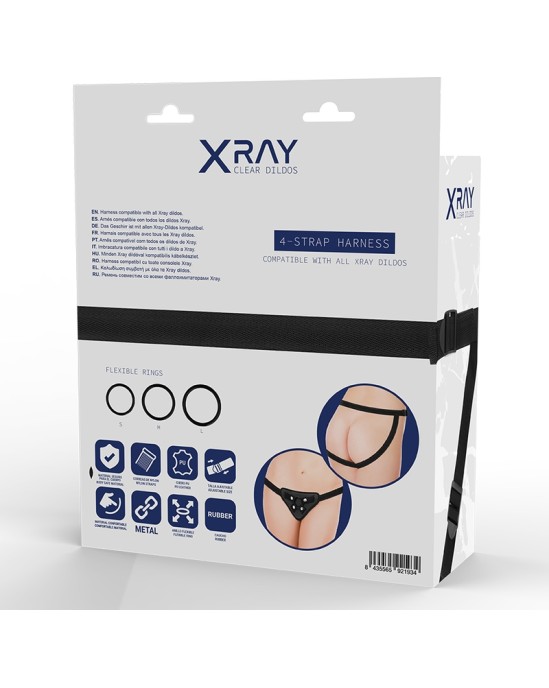 X Ray XRAY HARNESS WITH SILICONE RINGS FREE