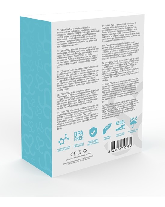 Moressa OSIAN TWO PREMIUM СИЛИКОНОВЫЙ БИРЮЗОВЫЙ