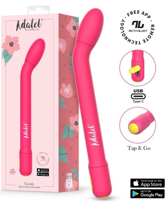 Adalet Gently G-Point Vibrator with APP Pink