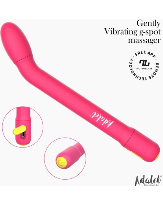Adalet Gently G-Point Vibrator with APP Pink