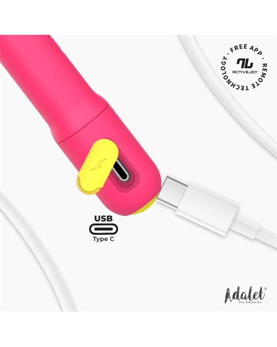 Adalet Gently G-Point Vibrator with APP Pink