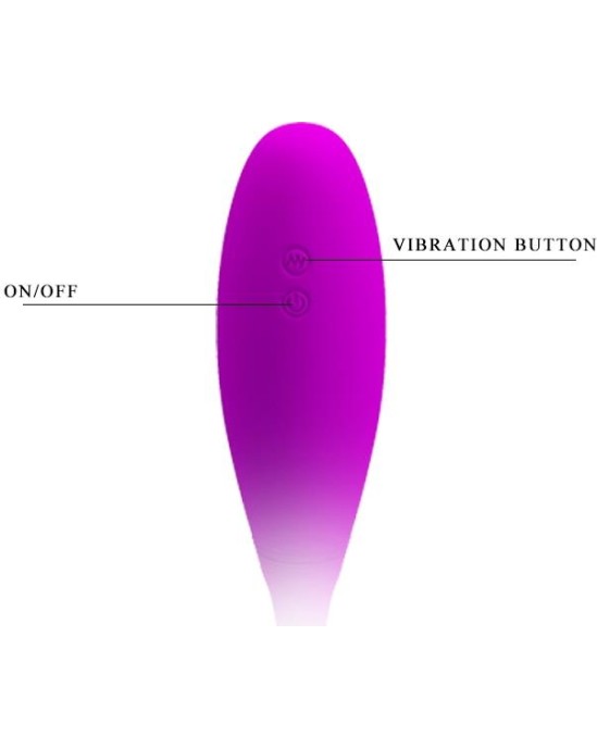 Prettylove Pretty Love Vibrating Eggs Snaky Vibe Purple