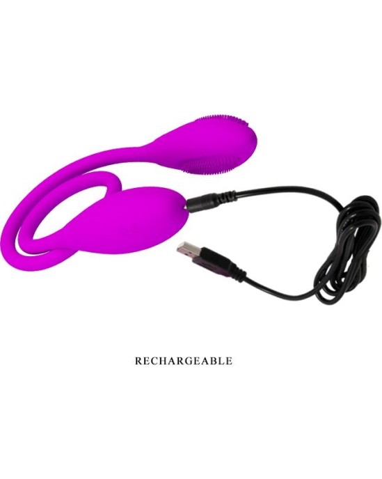 Prettylove Pretty Love Vibrating Eggs Snaky Vibe Purple