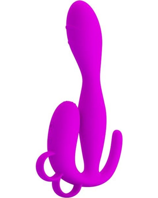 Prettylove Pretty Love Butt Plug Flowery Purple