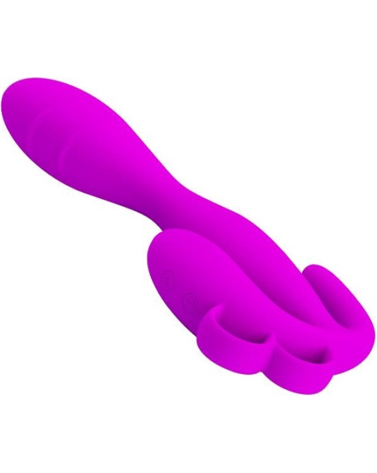 Prettylove Pretty Love Butt Plug Flowery Purple