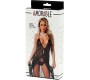 Amorable Babydoll and G-String Black One Size