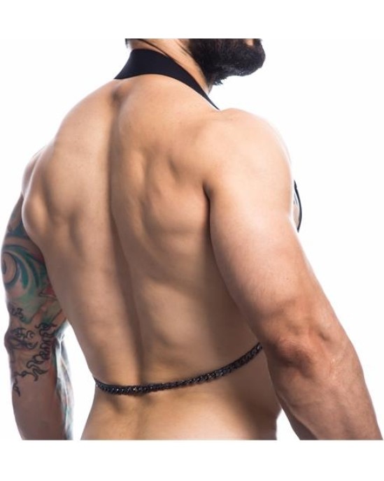 Cut4Men Black Chain Chest Harness