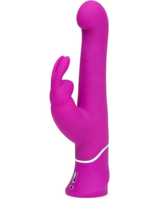 Happy Rabbit Vibe Rotator Beaded G-Spot Purple