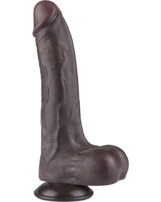 Lovetoy Sliding Skin Dual Layer Dildo 8.5