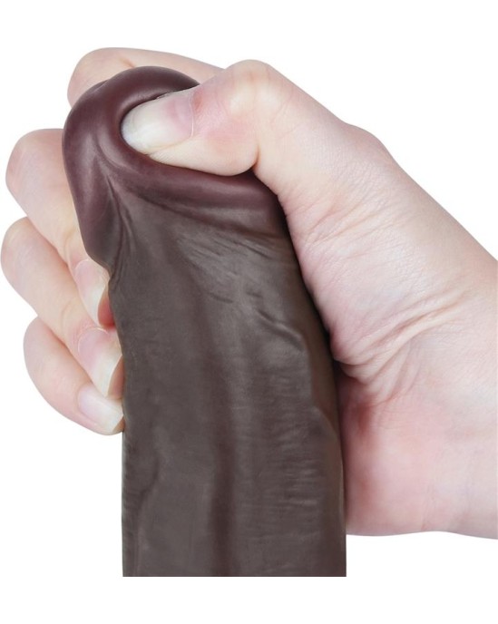 Lovetoy Sliding Skin Dual Layer Dildo 8.5