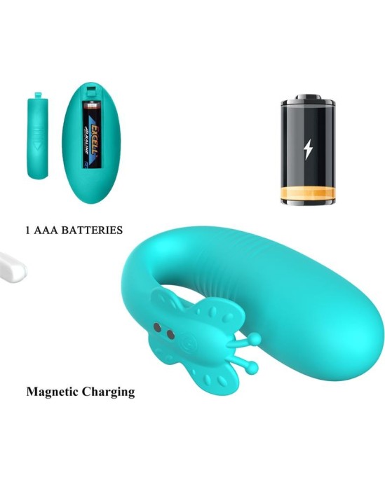 Prettylove Remi Stimulator with Vibration and Thrusting