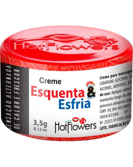 Hot Flowers Stimulating cream heat cold effect unisex