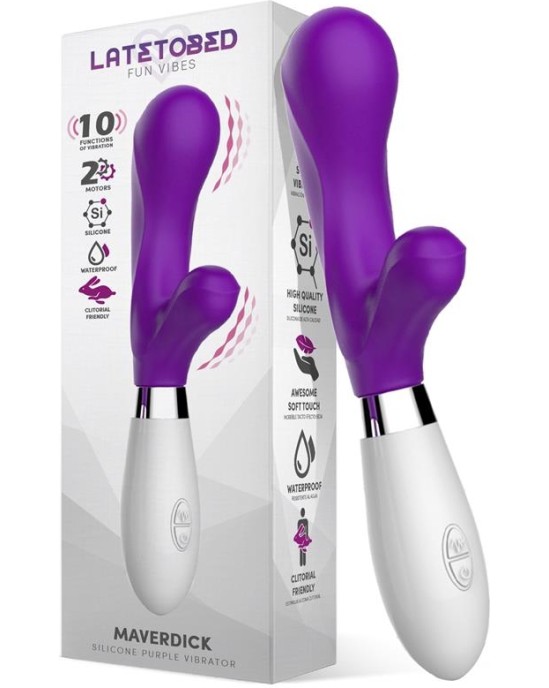 Latetobed Maverdick Vibe Silicone Purple