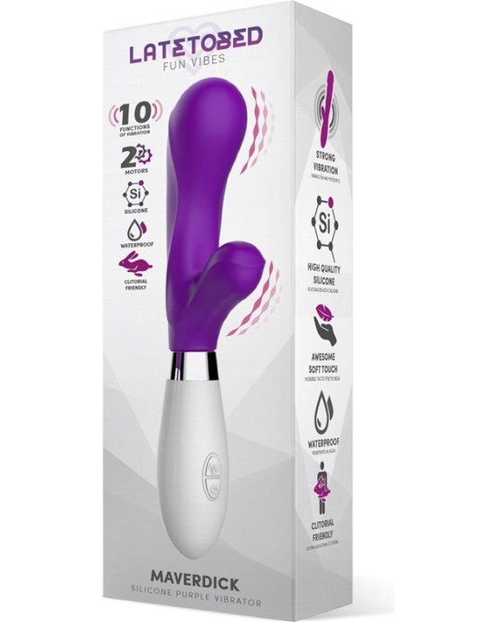 Latetobed Maverdick Vibe Silicone Purple