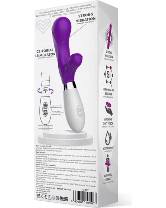 Latetobed Maverdick Vibe Silicone Purple