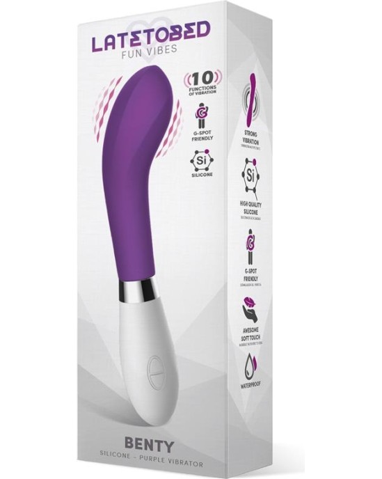 Latetobed Benty Vibe Silicone Purple