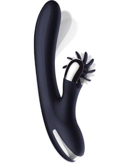 Intoyou Darkspace Vibe with Rotating Tongues and Finger Movement Blue