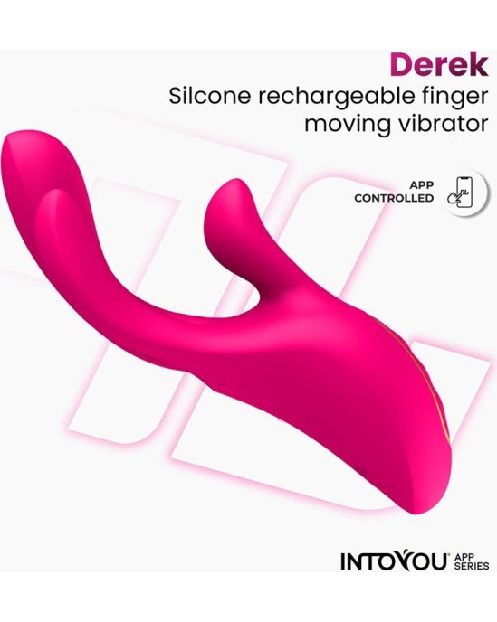 Intoyou App Series Derek Vibe with Finger Function 3 Motors and App