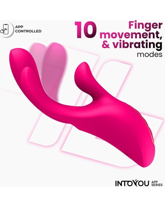 Intoyou App Series Derek Vibe with Finger Function 3 Motors and App