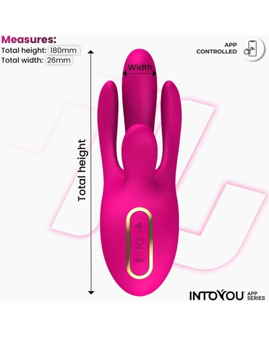 Intoyou App Series Derek Vibe with Finger Function 3 Motors and App