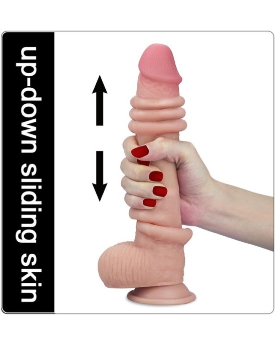 Lovetoy Dildo Sliding 9 Flesh