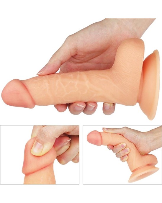 Lovetoy Dildo The Ultra Soft Dude 7 Flesh
