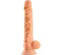 Max & Co Clint Realistic Dildo with Testicles Flesh 9.5